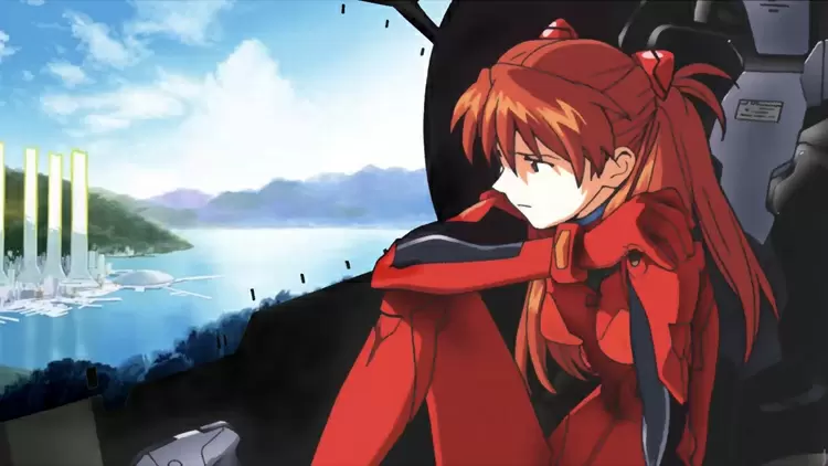 What is the color of Asuka's EVA unit?