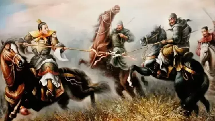 During the late Eastern Han period, with eunuch domination and the rise of powerful families, impoverished peasants rose up under the leadership of Zhang Jiao. This event is known as?