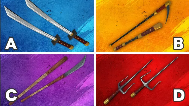 What is your preferred weapon in battle?