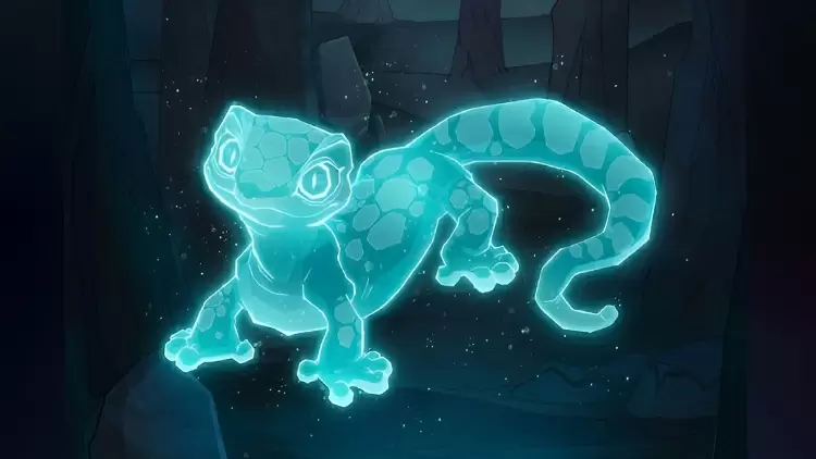 Fire-dwelling salamander