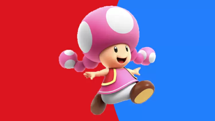 Congratulations! You're enthusiastic and full of creativity, just like Toadette! 