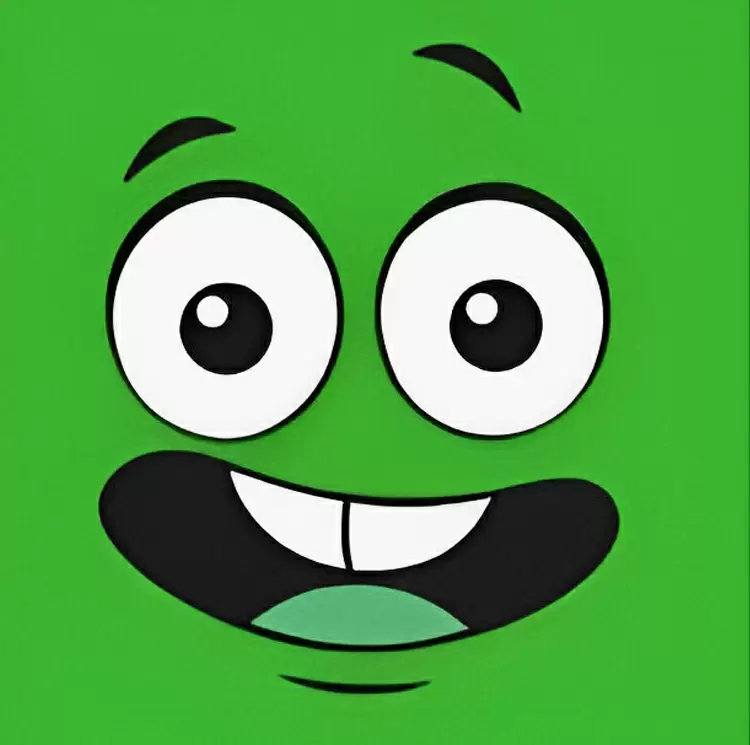 Energetic and Adventurous Green Smile