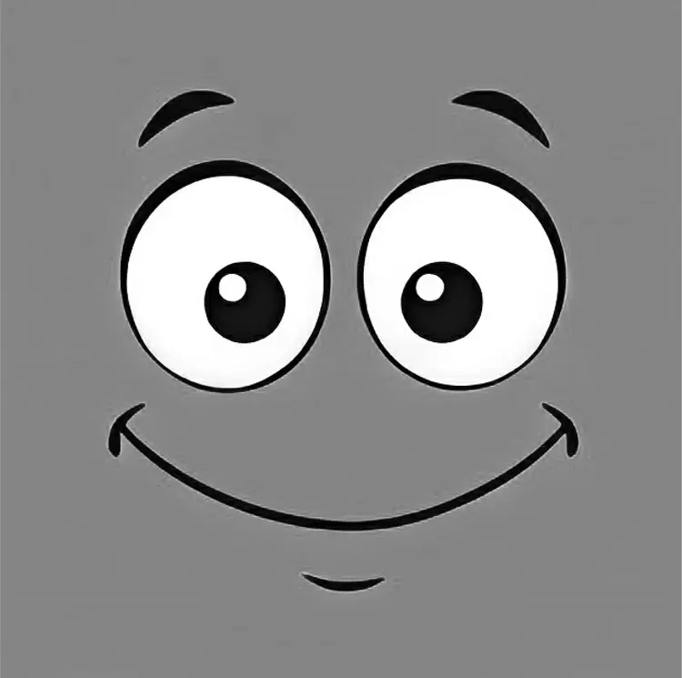 Intellectual and Analytical Grey Smile