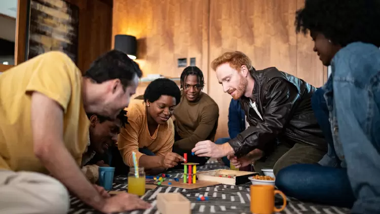 At a friend's party, if someone suggests playing a game you don't like, what would you do?