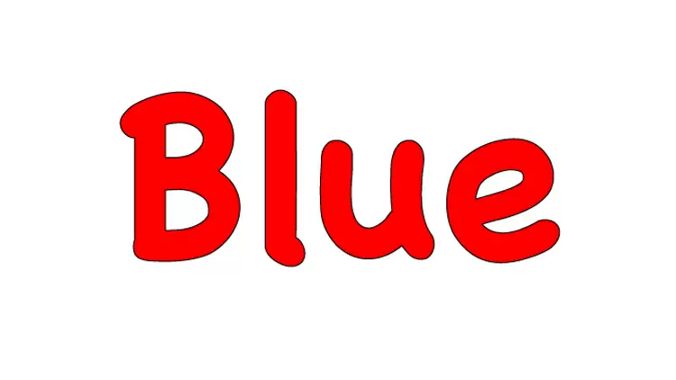 Quick! Choose the color you see (not the word) in 5 seconds!