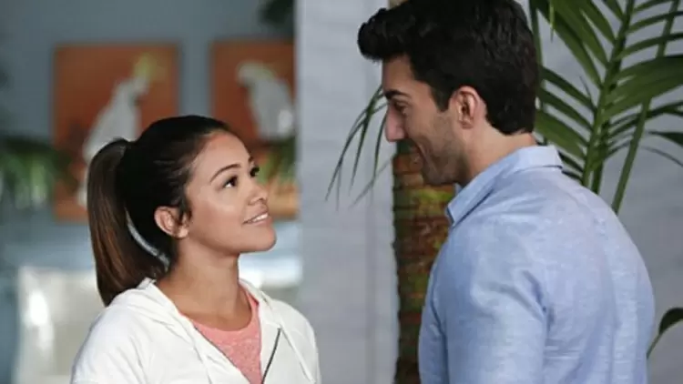 You're Flirting with him.