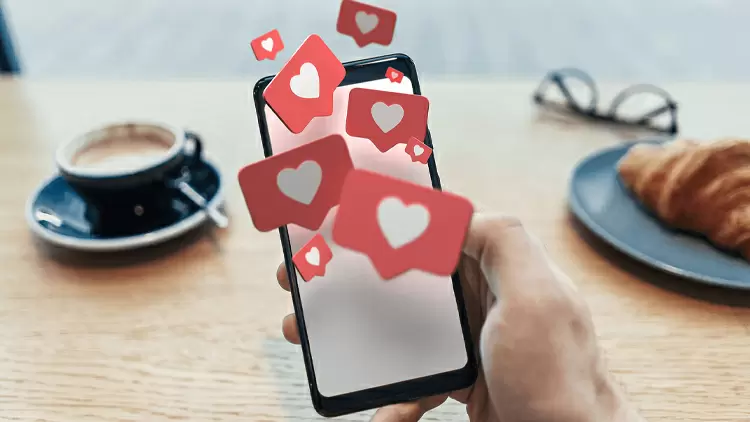 What is your main focus when sharing your latest updates on social media?