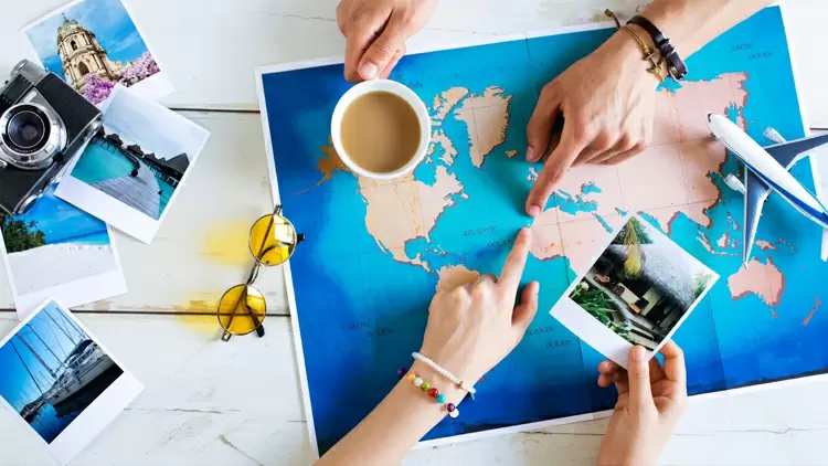 When planning a vacation: