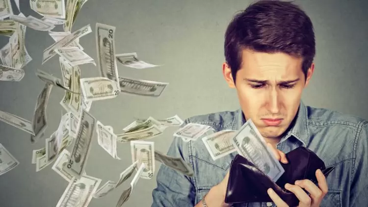 When encountering an unexpected expense: