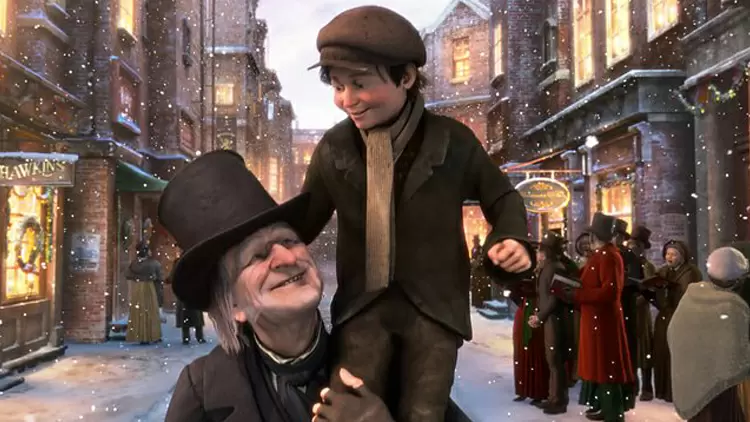 You are Ebenezer Scrooge in the movie “A Christmas Carol”!