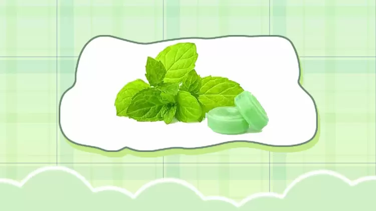 Mint hard candy