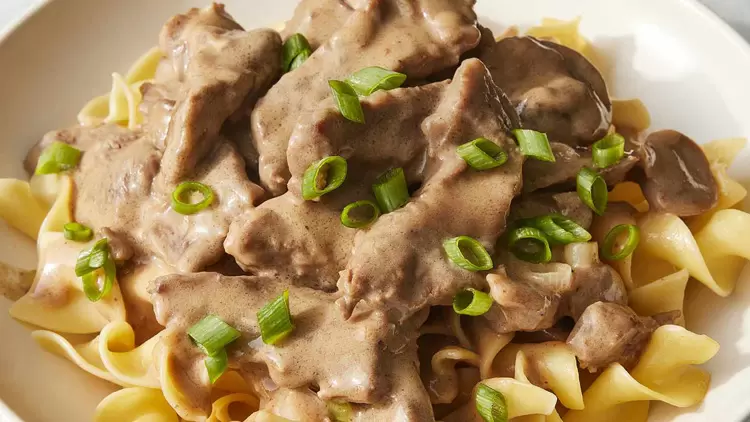Beef Stroganoff